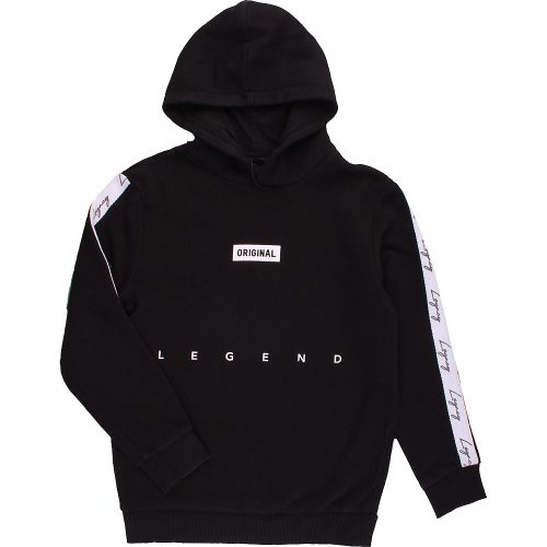 Jack&Jones Fekete pulóver (134-140) fiú