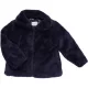Kék prémes kabát (92-98) kislány