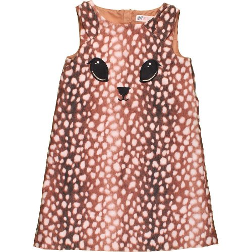 H&M Őzikés ruha (128) kislány