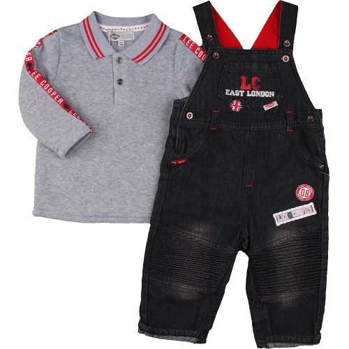 Lee Cooper Szürke-farmer szett (80) baba