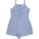 H&M Világoskék gyűrt playsuit (152) lány