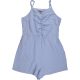 H&M Világoskék gyűrt playsuit (152) lány