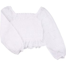 River Island Áttört törtfehér felső (110) kislány