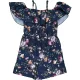 Virágmintás playsuit (152) lány
