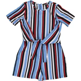 Csíkos playsuit (134-140) lány