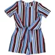 Csíkos playsuit (134-140) lány