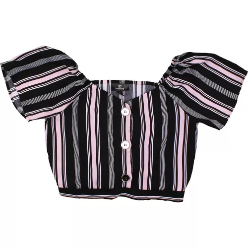 Csíkos felső (158) tini lány