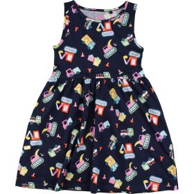 F&F Járműves ruha (110) kislány