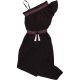 Monsoon Hímzett fekete jumpsuit (158-164) tini lány