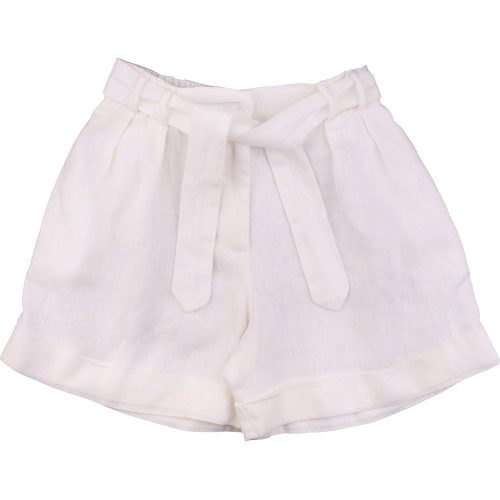Zara Törtfehér vászon short (140) lány