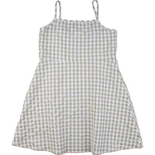Primark Zöldkockás ruha (134) lány