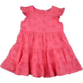 George Madeirás rózsaszín ruha (98) kislány