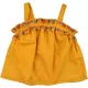 Matalan Hímzett sárga felső (86) baba