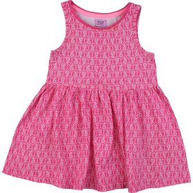 F&F Mintás pink ruha (86) baba