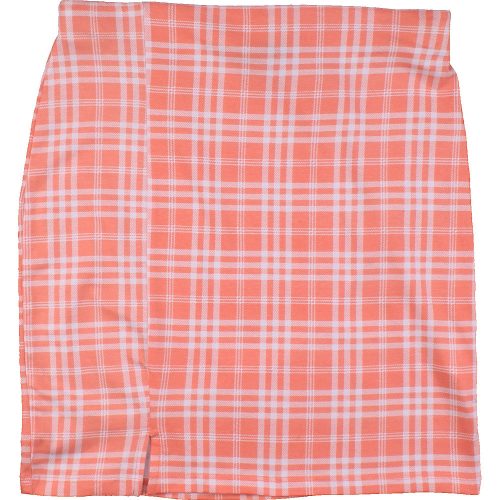 New Look Kockás narancs szoknya (158) tini lány