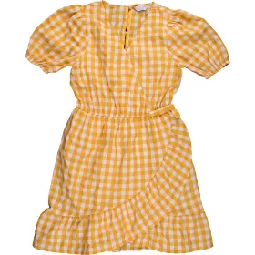 Primark Sárgakockás ruha (146) lány