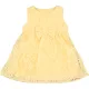 F&F Virágos sárga ruha (74) baba