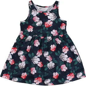 H&M Virágos ruha (92) kislány