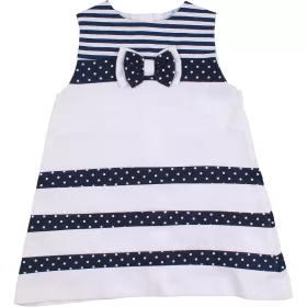 Pöttyös-fehér ruha (68) baba