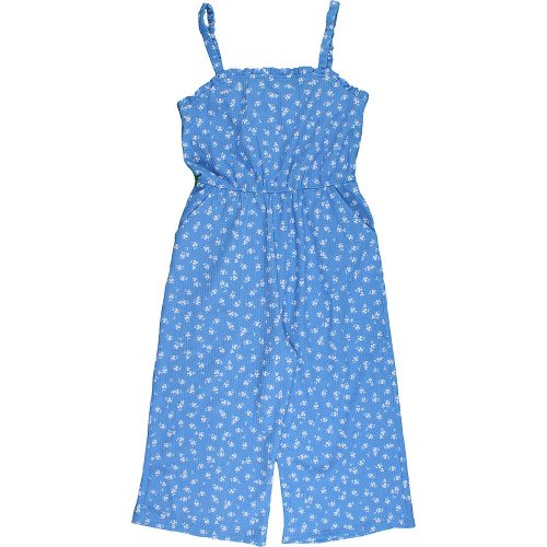 Primark Virágos kék jumpsuit (146) lány