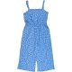 Primark Virágos kék jumpsuit (146) lány