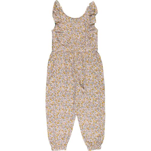TU Virágos jumpsuit (104) kislány