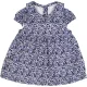 F&F Kékvirágos ruha (62) baba