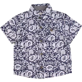 Monsoon Mintás kék ing (98) kisfiú