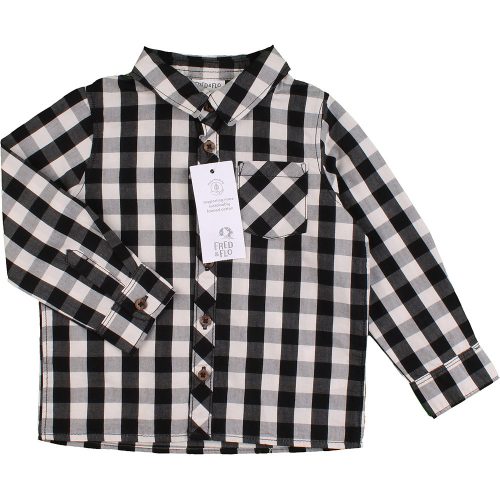 F&F Kockás ing (86) baba