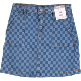 Pep&Co Kockás farmerszoknya (158) tini lány