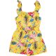 Primark Virágos sárga playsuit (146) lány