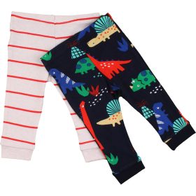 F&F Csíkos-dínós nadrág szett (74) baba