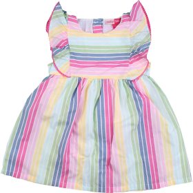 Színescsíkos ruha (80) baba