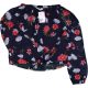 H&M Virágos kék felső (164) tini lány