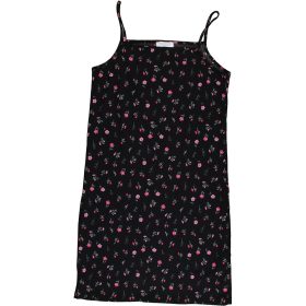 Primark Virágos fekete ruha (158) tini lány