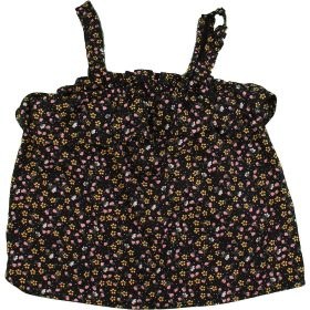 Primark Virágos fekete felső (146) lány