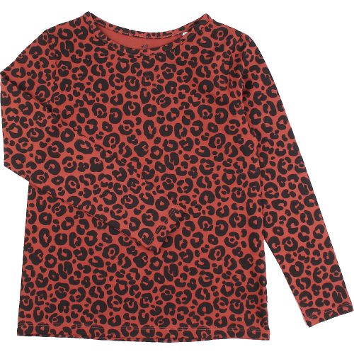 H&M Mintás barna felső (110-116) kislány