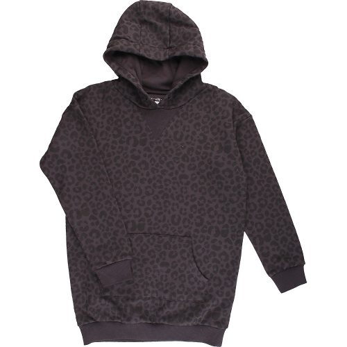 F&F Mintás grafit pulóver (140) lány