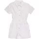 Fehér farmer playsuit (152) lány