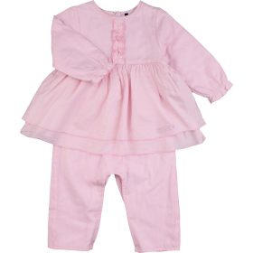 Rózsaszín rugdalózó (68) baba