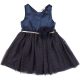 H&M Kék tüllruha (92) kislány