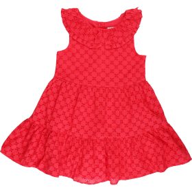 F&F Madeirás korall ruha (98-104) kislány