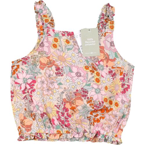 H&M Virágos felső (158) tini lány