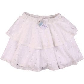 Primark Áttört törtfehér szoknya (128) kislány