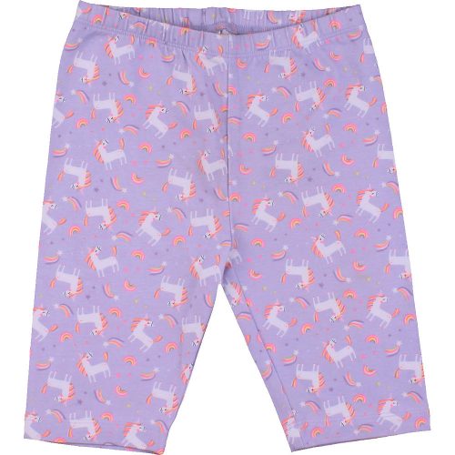 Unikornis rövid leggings (116) kislány