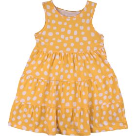 Nutmeg Pöttyös sárga ruha (104) kislány
