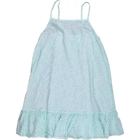 Virágos zöld ruha (146) lány