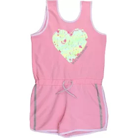 Pep&Co Szíves rózsaszín playsuit (146) lány