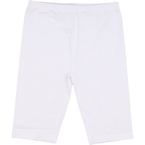 Fehér rövid leggings (128) kislány