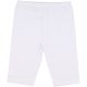 Fehér rövid leggings (128) kislány